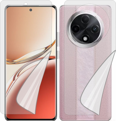 Fasheen Front and Back Screen Guard for Oppo F27 Pro Plus (Edge To Edge TPU Full Coverage)(Pack of 1)