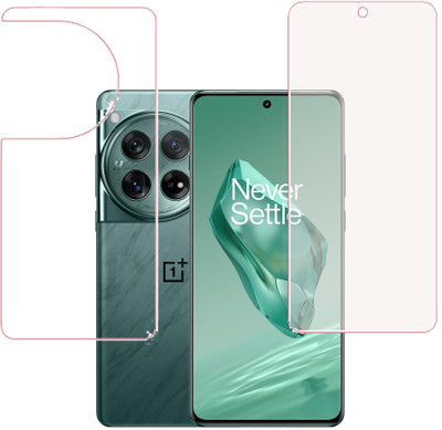 KARTRAY Front and Back Screen Guard for OnePlus 12 5G(Pack of 2)