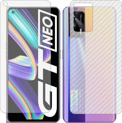 Mobling Front and Back Tempered Glass for REALME X7 MAX(Pack of 2)
