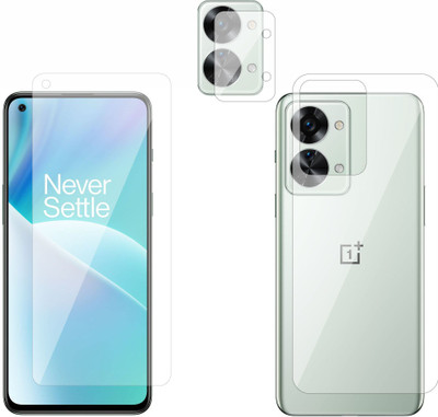 Clickbit Front and Back Screen Guard for ONEPLUS NORD 2T(Pack of 3)