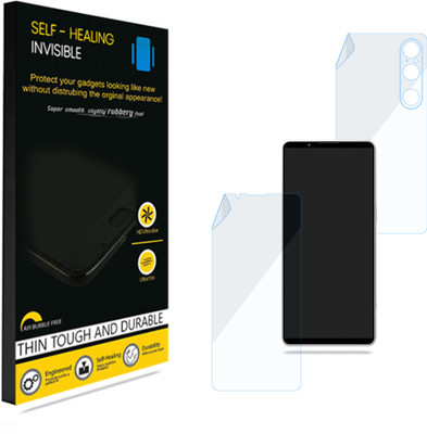 KUBERAN Front and Back Screen Guard for Sony Xperia 1 VI, Screen Protector / Body Protector, Scratch Guard(Pack of 1)