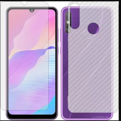 LIGHTWINGS Front and Back Screen Guard for Front and Back Screen Guard for HUAWEI ENJOY 20E (P-2)(Pack of 2)