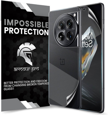 ArmourPro Front and Back Screen Guard for OnePlus 12 5G, One Plus 12 5G, 1+ 12 5G, OnePlus 12, ( Not a Tempered Glass, it’s a Nano Fiber Guard)(Pack of 1)