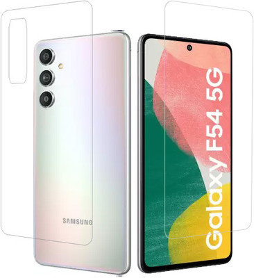 HOBBYTRONICS Front and Back Screen Guard for SAMSUNG Galaxy F54 5G, SAMSUNG Galaxy F54, Samsung F54, Samsung F54 5G(Pack of 1)