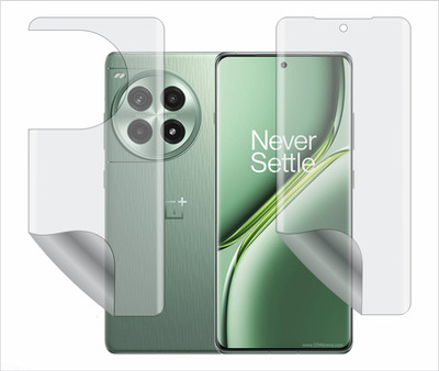 TELTREK Front and Back Screen Guard for OnePlus Ace 3 Pro PJX110 (Edge to Edge Full Screen Protector)(Pack of 1)