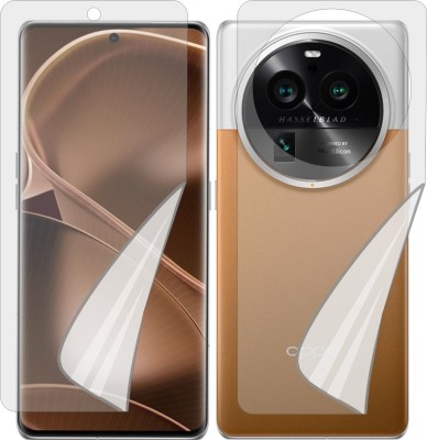 Fasheen Front and Back Screen Guard for OPPO FIND X6(Pack of 1)