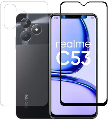 HOBBYTRONICS Front and Back Screen Guard for realme C53, Realme C53(Pack of 1)