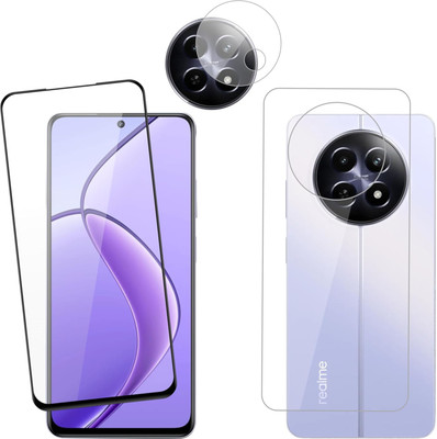 FINCH Front and Back Screen Guard for Realme 12 5G(Pack of 3)