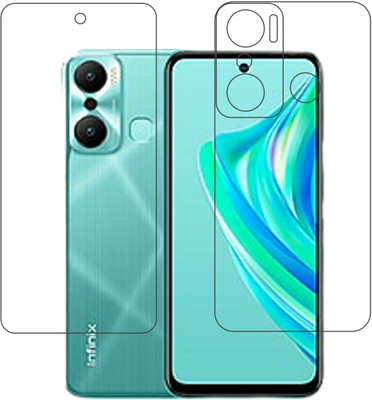 DVTECH Front and Back Screen Guard for 9H Crystal Clear Front And TPU BackInfinix Hot 20 Play(Pack of 1)