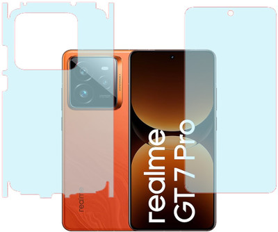 KARTRAY Front and Back Screen Guard for Realme GT 7 Pro 5G, Front Matte Back Matte(Pack of 2)