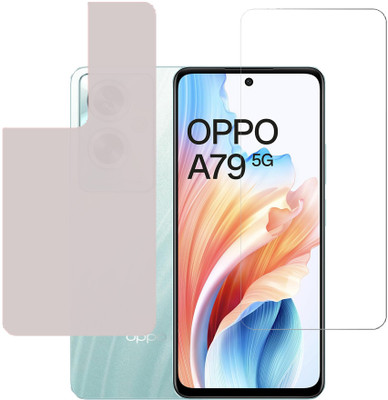 KARTRAY Front and Back Screen Guard for Oppo A79 5G(Pack of 2)