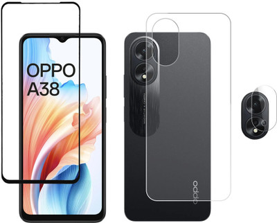 FINCH Front and Back Screen Guard for OPPO A38(Pack of 3)