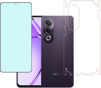 SPRITZEN Front and Back Screen Guard for Oppo K12x 5G, Matte Glass, Back Clear Screen Guard(Pack of 2)