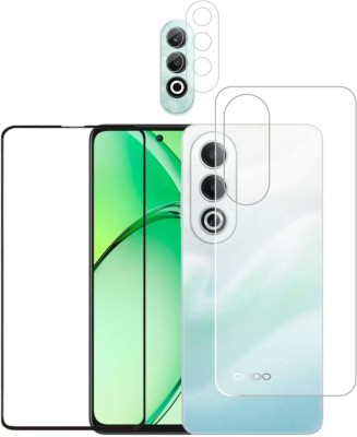 Dasiana Front and Back Screen Guard for Oppo K12x, K12x 5G, Oppo K12x 5G, Oppo K75x(Pack of 2)