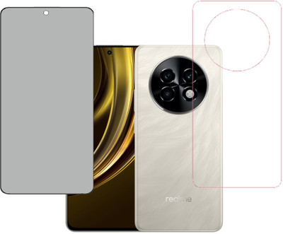 SPRITZEN Front and Back Screen Guard for Realme P1 Speed 5G(Pack of 2)