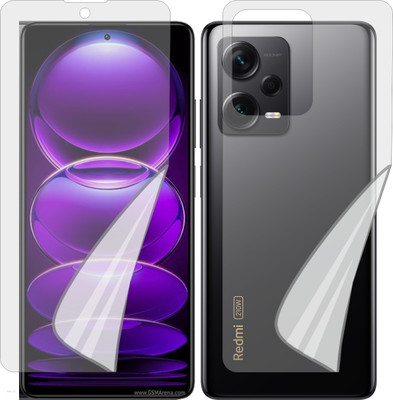 Mobling Front and Back Screen Guard for MI REDMI NOTE 12 EXPLORER (Edge To Edge Full Coverage)(Pack of 1)