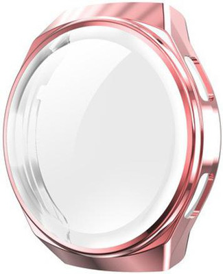 KAZUKI Front and Back Screen Guard for Huawei Watch Gt 2e / Honor GT2E Smart Watch Protective Bumper Shell (Pink)(Pack of 1)
