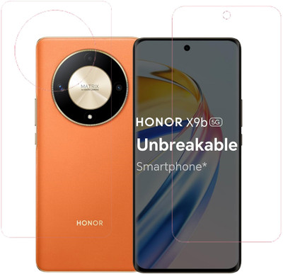 VAYUVAULT Front and Back Screen Guard for Honor X9b(Pack of 2)