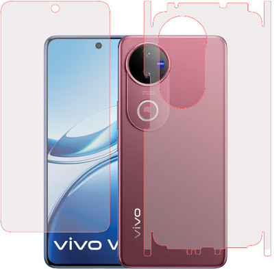 HOBBYTRONICS Front and Back Screen Guard for Vivo V50 5G, Vivo V50(Pack of 1)