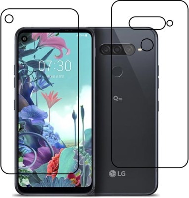 DVMART Front and Back Screen Guard for 9H LG Q61(Pack of 1)