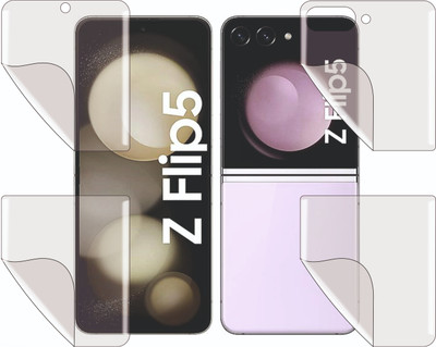 Mobling Front and Back Screen Guard for Samsung Galaxy Z Flip5(Pack of 1)