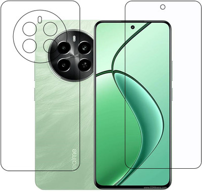 DVTECH Front and Back Screen Guard for Realme P1 9H Clear Crystal(Pack of 1)