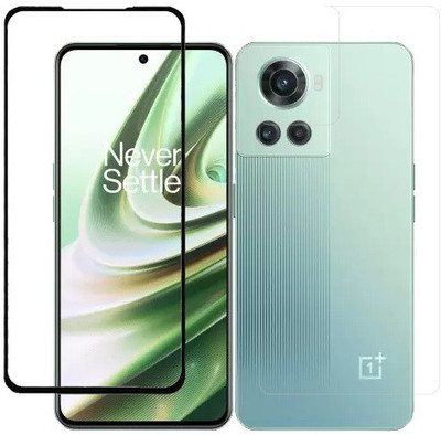 ECMERED Front and Back Screen Guard for Oneplus 10r, Oneplus 10r 5G(Pack of 1)