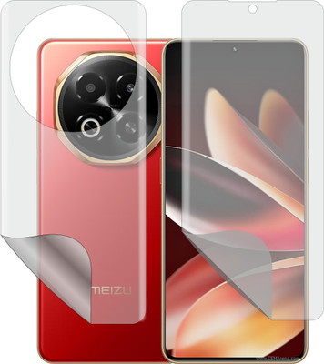 Fasheen Front and Back Screen Guard for Meizu Note 16 (Edge to Edge Full Screen Protector)(Pack of 1)