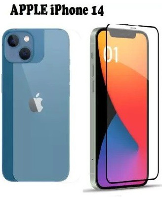 AKSHUD Front and Back Screen Guard for APPLE iPhone 14(Pack of 2)