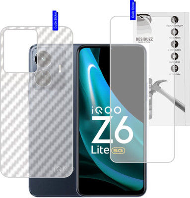 DESIBUZZ Impossible Screen Guard for IQOO Z6 Lite 5G, Z6 Lite 5G(Pack of 2)