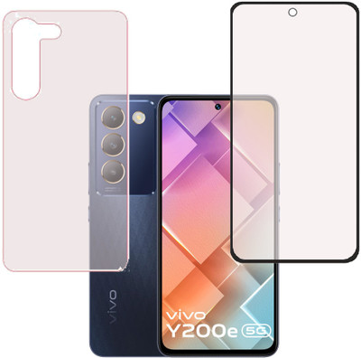 SPRITZEN Front and Back Screen Guard for Vivo Y200e 5G(Pack of 2)