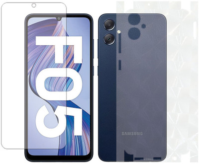 tiddler Front and Back Screen Guard for Samsung Galaxy F05(Pack of 1)