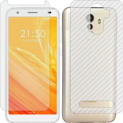 Mobling Front and Back Tempered Glass for COOLPAD MEGA 5A(Pack of 2)