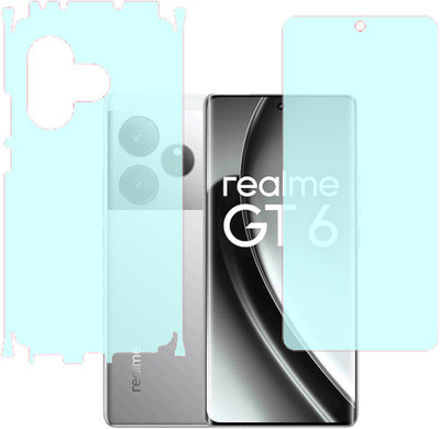 VAYUVAULT Front and Back Screen Guard for realme GT 6(Pack of 2)