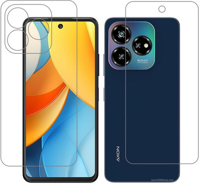 DVMART Front and Back Screen Guard for ZTE Axon 60 Lite 9H Crystal Clear(Pack of 1)