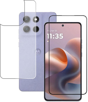 diamondvisions Front and Back Screen Guard for Motorola G86 Power 5G, Motorola G86 Power, Motorola G86 Power 5G, MotoG86 Power 5G(Pack of 2)