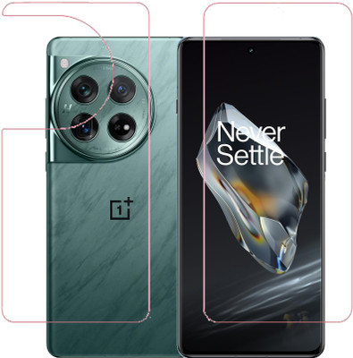 HOBBYTRONICS Front and Back Screen Guard for Oneplus 12R, 1+12R 5G(Pack of 1)