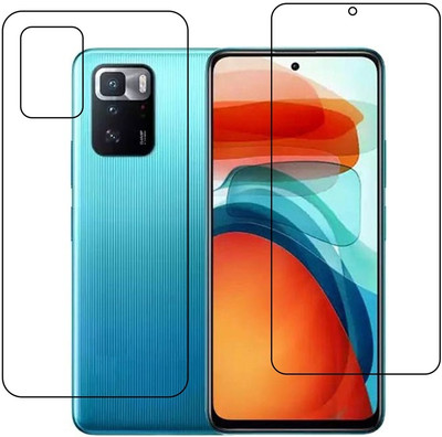 DVMART Front and Back Screen Guard for Xiaomi Poco X3 GT(Pack of 1)