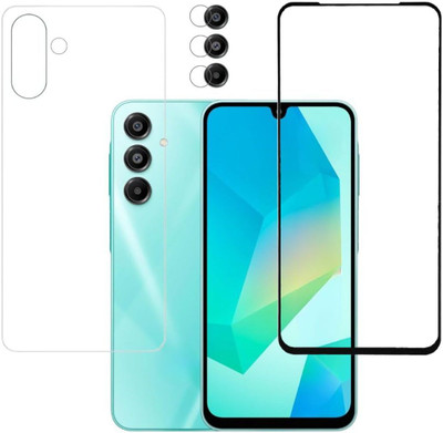 FINCH Front and Back Screen Guard for Samsung Galaxy A16 5G, Galaxy A16 5G, Samsung A16 5G, A16 5G Samsung(Pack of 2)