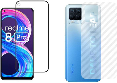 ctel Front and Back Screen Guard for Realme 8 Pro(Pack of 2)