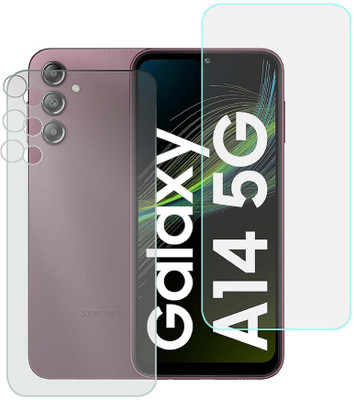 MOKPLZ Front and Back Screen Guard for SAMSUNG GALAXY A14 5G(Pack of 1)