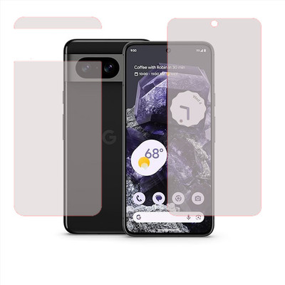 SPRITZEN Front and Back Screen Guard for Google Pixel 8 Pro 5G, Matt(Pack of 2)