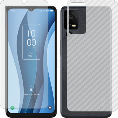 TELTREK Front and Back Screen Guard for Tcl 40 X(Pack of 2)