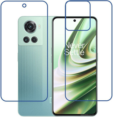 DVMART Front and Back Screen Guard for 9H Crystal Clear Front And TPU Back OnePlus 10R(Pack of 1)
