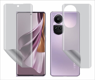 TELTREK Front and Back Screen Guard for OPPO CPH2525 (Edge to Edge Full Screen Protector)(Pack of 1)