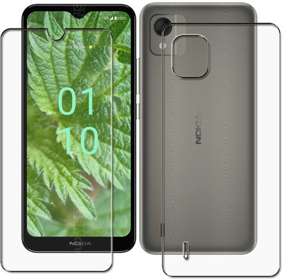 tombik Front and Back Screen Guard for vv111-Nokia C110 -fb(Pack of 2)