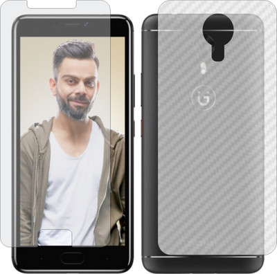 Mobling Front and Back Tempered Glass for Gionee A1(Pack of 2)