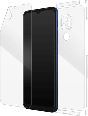 Siva Front and Back Screen Guard for Motorola Moto E7 Plus(Pack of 1)