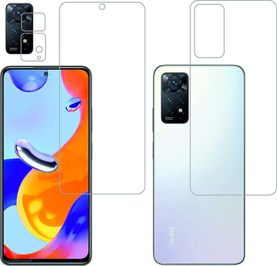 APTIVOS Front and Back Screen Guard for Redmi Note 11 Pro Plus 5G With Camera Lens Protector guard(Pack of 1)