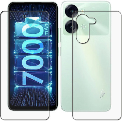 tombik Front and Back Screen Guard for XCW284-Itel P40 Plus(Pack of 2)